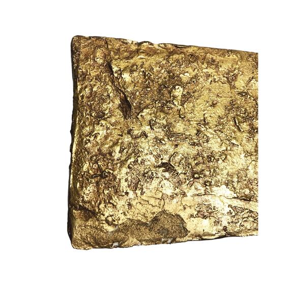 Vintage Gold Gilt Carved Wood Look Foam Wall Shelf Hollywood Regency - Picture 4 of 8